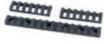 Ergo Grip Polymer Rail 6 Mounting Holes 14-slot with Hardware Black 4756-6