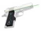 Crimson Trace Front Activation Green Lasergrips For 1911 Compact Black