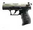 Walther P22 Pistol 22 Long Rifle 3.42"Barrel Nickel Slide CA Approved Semi Automatic 5120336