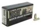 9mm Luger 50 Rounds Ammunition Nosler 124 Grain Hollow Point