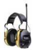 3M/Peltor WorkTunes Earmuff Black/Yellow Stereo/Hearing Protector Am/Fm Radio 90541