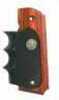 Pachmayr Grip American Legend Fits Colt 1911 Wood/Rubber Black 423