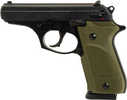 Bersa Thunder 380 Combat Plus Semi-Auto Pistol 380ACP 3.5" Barrel (1)-15Rd Mag Rubber Forrest Green Grips Black Finish