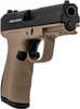 FMK Firearms 9C1 G2 Semi-Auto Pistol 9mm Luger 4" Barrel 1-14Rd Mag Black Interchangeable Backstrap Burnt Bronze Polymer Finish