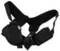 Uncle Mike's Horizontal Pro Pak Shoulder Holster Size 15 Fits Large Auto With 4.5" Barrel Ambidextrous Black 7715-0