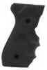 Hogue Grips Rubber Black W/Finger Grooves Wraparound Beretta M92 92000