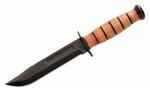 Ka-Bar Short USMC Straight Edge w/ Globe Sheath 2-1250-5