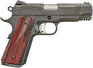Fusion 1911 Riptide Commander Pistol 45 ACP , 4.25 in. barrel, 8 capacity, Black finish w/ Mag Well 