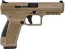 Century Canik TP9SA Mod.2 Pistol 9mm 4.46 in. barrel, 18 rd, FDE polymer finish