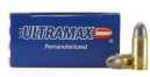 9mm Luger 50 Rounds Ammunition Ultramax 125 Grain Lead
