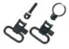 Uncle Mike's QD 115 CF Swivel 1" Fits Winchester & Marlin Lever Action Black 1331-2