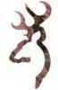 Browning Decal 15" Buckmark Paint Safe, Pink Mossy Oak Break-Up Infinity Md: 3922281526