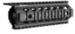 Troy Industries Carbine/M4 Enhanced Drop-In Battle Rail, 7" Black Md: SRAI-DID-D7BT-00