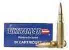 308 Winchester 20 Rounds Ammunition Ultramax 168 Grain Boat Tail Hollow Point