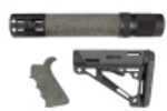 Hogue AR15 Kit BFG Grip Rail Forend Accessory OMC Ghillie Green Md: 15878