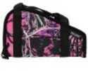 Bulldog Cases Single Handgun Rug Small Muddy Girl Camo Finish Nylon Accessory Pocket BD600MDG