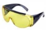 Allen Over Shooting & Safety Glasses Yellow Lens w/Black Frame