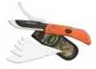 Outdoor Edge Cutlery Corp Razor-Pro, 6 Blades Orange, Clam Pack Md: RO-20C