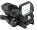 NcStar Red Reflex Sight/4 Reticles/QR Mount/Black Md: D4BQ