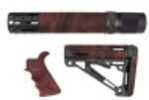 Hogue AR15 Kit BFG Grip Rifle Length Forend Acc OMC Red Lava 15478