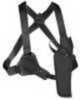 Uncle Mikes Sidekick Vertical Shoulder Holster Cordura Black Size 0, Right Hand 83001