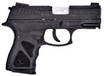 Taurus TH40C Semi Automatic Pistol 40 S&W 3.54" Barrel 11/15 Round Capacity Black Frame WIth Carbon Steel Slide