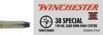 38 Special 50 Rounds Ammunition Winchester 158 Grain Lead