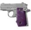 Hogue Sig P238 Grips w/Finger Grooves, Purple Md: 38006