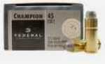 45 Colt 20 Rounds Ammunition Federal Cartridge 225 Grain Lead