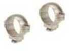 Leupold Dual Dovetail 1" Rings Low, Silver 52313