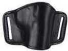 Bianchi 105 Minimalist Holster Plain Black, Size 13/15, Right Hand 19502