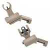 Troy Industries 45 Degree OffSet HK/Round Rear Sight Set Flat Dark Earth Md: SSIG-45S-HRFT-00