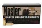 40 S&W 20 Rounds Ammunition Nosler 180 Grain Hollow Point