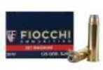 357 Magnum 50 Rounds Ammunition Fiocchi Ammo 125 Grain Jacketed Hollow Point