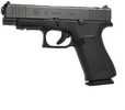Glock 48 Compact 9mm Luger pistol, 6.85 in barrel, 10 rd capacity, black polymer finish