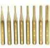 Grace USA Tools Brass Punch Set Roll Pin, 8 Pieces Md: GRBRP8