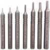 Grace USA Tools 7 Piece Steel Short Roll Spring Punch Set Md: GRSRS7