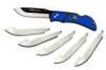 Outdoor Edge Cutlery Corp Razor-Lite EDC Blue Md: RLU-40C