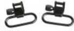 NcStar 1" Lockable Sling Swivel (Pair)/Black Md: AASW1B