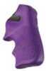 Hogue Ruger LCR Grip Tamer, Rubber Finger Grooves, Purple Md: 78026