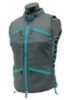 Leapers True Huntress Female Vest, Gray/Blue Md: Pvc-Vf21Gb