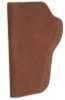 Bianchi 6 Waistband Holster Natural Suede, Size 04, Right Hand 10378