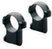 Leupold Ruger M77 Ring Mounts 1", Medium, Matte Black Md: 170351