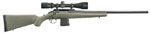 Ruger American Predator Bolt Action Rifle 204 22" Barrel 10 Round Capacity Synthetic Moss Green Stock