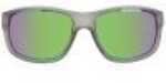 Revo Brand Group Baseliner Sunglasses Crystal Gray Frames Green Water Serilium Lens Md: 1006 00 GN