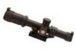 Truglo TRU-BRITE 30 Rifle Scope 1-6X24mm 30mm Power Ring Duplex Mil-Dot Illuminated Reticle 1/2MOA Matte Finish Includes