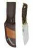 Western Knife - CrossTrail, 3 3/4" Blade, Drop Point, Brown Textured Delrin Handle Md: 19246