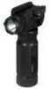 Leapers Inc. - UTG Flashlight New Gen 400 Lumen Fits Picatinny w/ Quick Detach Mount Base Black Finish MNT-EL228GPQ-A