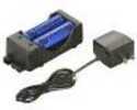 Streamlight 18650 Charger Flashlight Charging Cradle w/ Lithium ion Batteries Black 22011