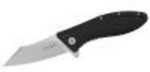 Kershaw GRINDER Folding Knife/Assisted 4CR13MOV Bead-Blasted Plain Drop Point SpeedSafe Flipper Liner Lock Reversible Ca
